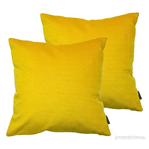 Riva Home Munich Twin Pack Polyesterfyllda kuddar, Ceylon, 45 x cm 5025532034151