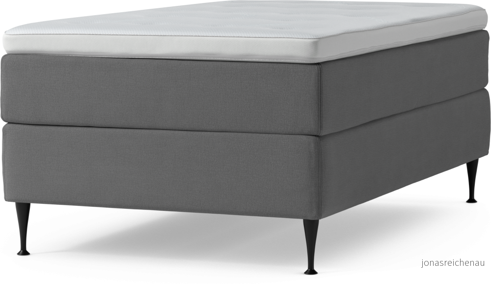 Delux Dream Kontinentalsäng, enkelsäng 120 cm med bäddmadrass och sängben yWnk8