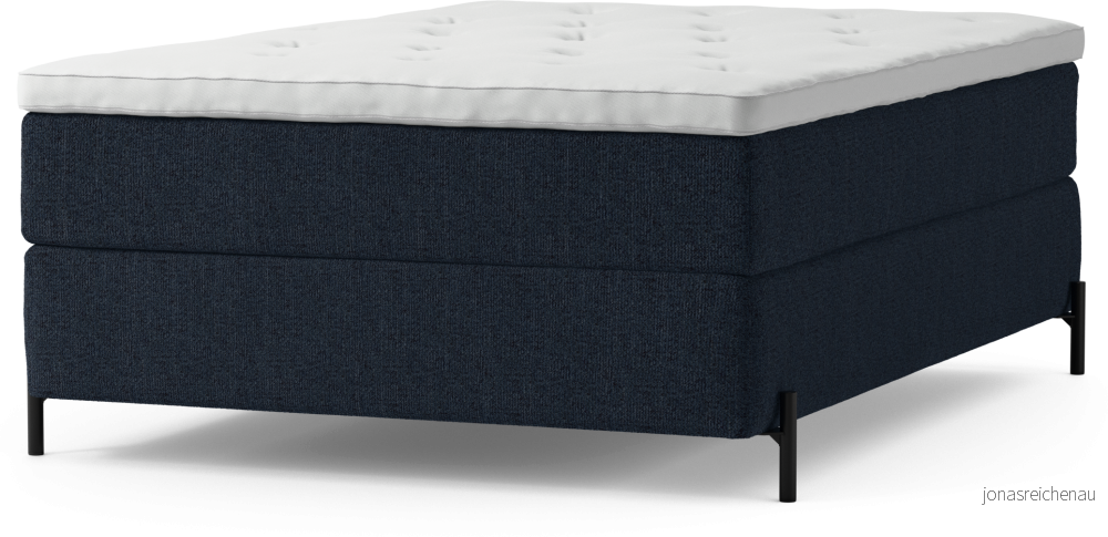 Delux Dream Kontinentalsäng, enkelsäng 140 cm med bäddmadrass och sängben rpDdz