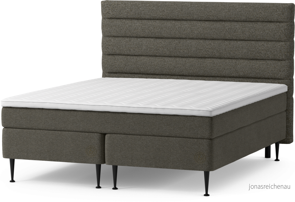 Asperö Comfort Kontinentalsäng, dubbelsäng med bäddmadrass Comfort och sängben 85U4z