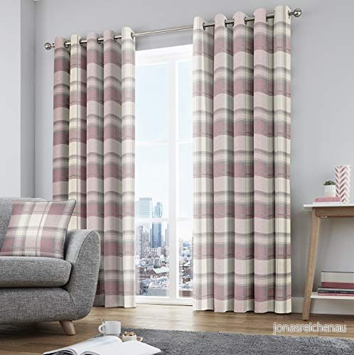 Fusion Balmoral Check gardiner, 229 x cm, rouge 5055161624676