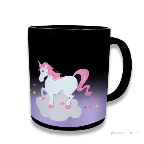 Mad Monkey Enhörning Heat Change Mug med färgförändring 4260513721465