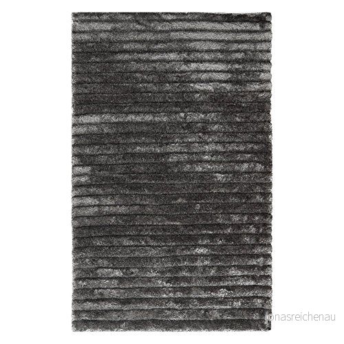 Handtuftad lurvig interiör accentmatta, matta kollektion, SG554, i silver, 76 x 122 cm för vardagsrummet, sovrummet eller något annat inre utrymme av SAFAVIEH. 683726543633