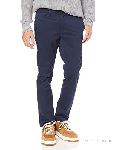 Amazon Essentials herr Skinny Fit Casual Stretch Chino Byxa, Marinblå, 33 B x 34 L 193548336592