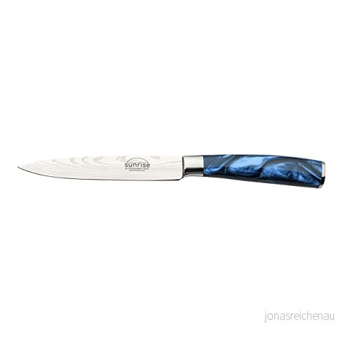 Rockingham Forge Sunrise Collection 5 tums universalkniv, rostfritt stål med hartshandtag, safirblå 5019311960229
