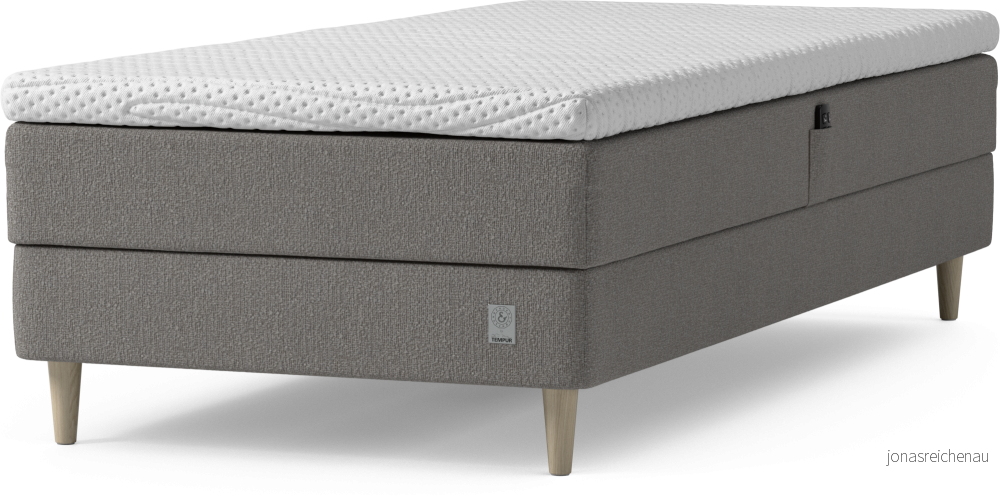 Cape Selene Ställbar säng, enkelsäng med bäddmadrass 5 cm och sängben s4QIB Cape Selene Ställbar säng, enkelsäng med bäddmadrass 5 cm och sängben s4QIB