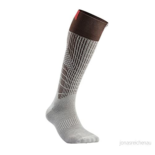 Sidas skidor merino strumpor skidstrumpor, vit/brun, XXL (4749) 3661267139321