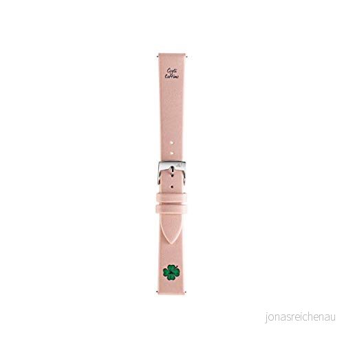 Morellato Damrem, EASY CLICK Collection, mod. Emotion, syntetiskt läder tofs korn A01D5331C47, Rosa, 18mm 8033288866015