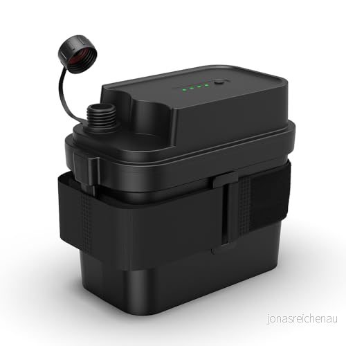AFTERTECH Vattentätt PC batteripaket vattentät 12 V 6 000 mAh Ah litiumuppladdningsbart IP67 102 x 56 82 mm G1D2 8052532916962