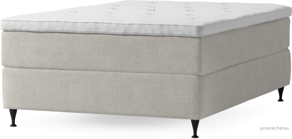 Delux Dream Kontinentalsäng, enkelsäng 140 cm med bäddmadrass och sängben lOxeW