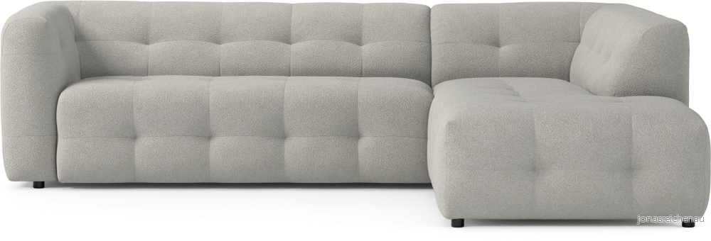 Bella 3-sits soffa med divan höger VHW60