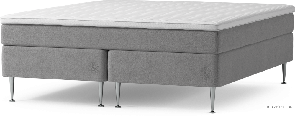 Asperö Comfort Kontinentalsäng, dubbelsäng med bäddmadrass Comfort och sängben fVUpu