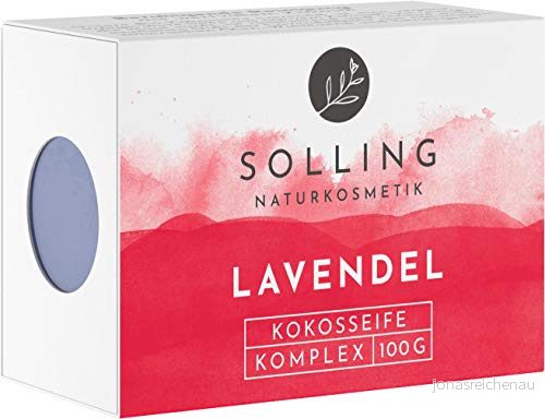 Oljekvarn Solling kokostvål lavendel 4031192297196