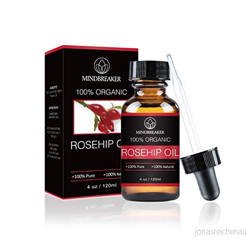 100 % ren nypon kärnolja för ansikte, naglar, hår och hud & naturcertifierad ekologisk naturlig fuktkräm kallpressad premium nyponolja (60 ml) 190835647720