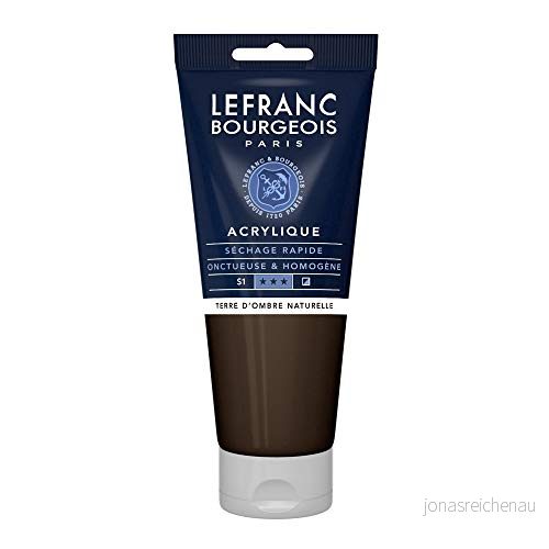 Lefranc & Bourgeois 300426 fin akrylfärg, 200 ml rör, högpigmenterad, bra opacitet, krämig homogen struktur, miljö 3013643004264