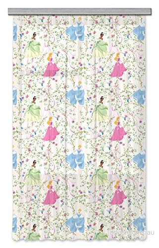 AG Design Disney Princess Barnrum Gardin/gardin, tyg, flerfärgad, 140 cm x 245 8595577971539