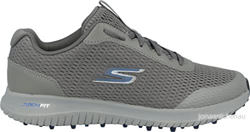 Skechers herr Max Fairway 3 Arch Fit spikeless golfsko sneaker, Träkol marin, 7.5 UK Wide 195969296202