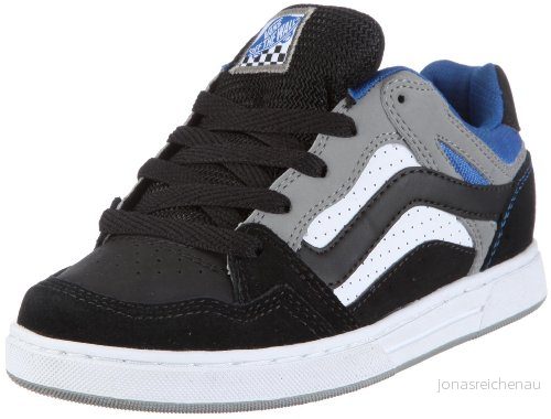 Vans pojkar Y DESURGENT svart/blå/Oran Sneaker, svart grå blå 27 EU 885929051872
