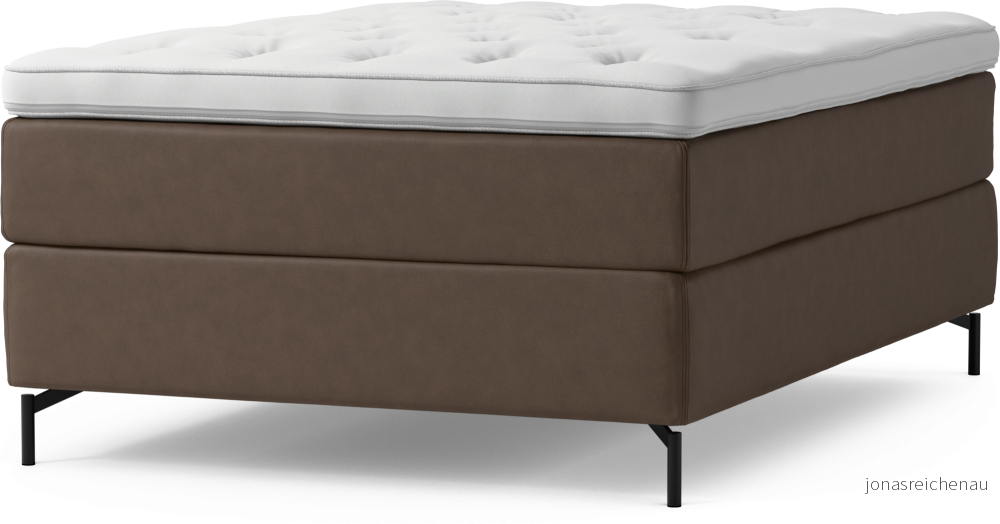 Delux Dream Kontinentalsäng, enkelsäng 140 cm med bäddmadrass och sängben rAGZk