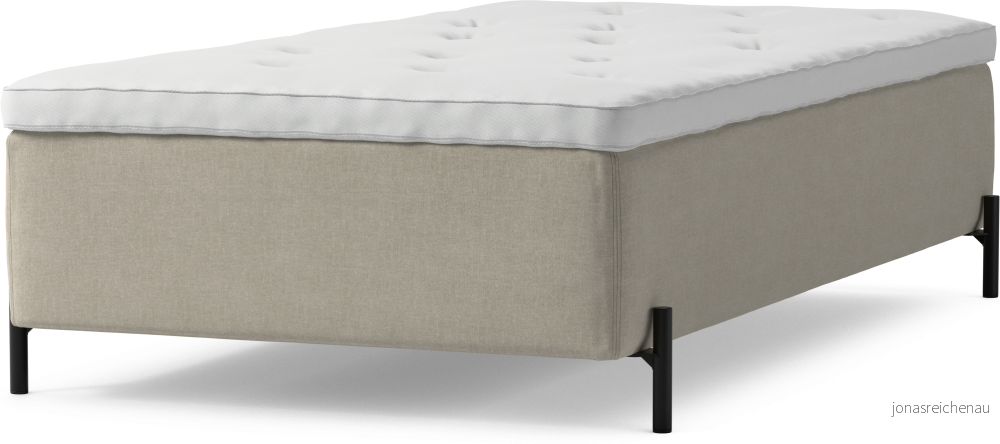 Delux Dream Ramsäng, enkelsäng med bäddmadrass och sängben bp81v
