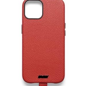UNTAGS Palett iPhone 14 fodral lädereffektmaterial mjuk mikrofiber repskyddande insida röd 8018080449864 UNTAGS Palett iPhone 14 fodral lädereffektmaterial mjuk mikrofiber repskyddande insida röd 8018080449864