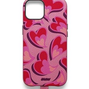 UNTAGS iPhone 13 Pro Max Back to The 70s Case lädereffekt material mjuk mikrofiber repskyddande insida rosa 8018080457265 UNTAGS iPhone 13 Pro Max Back to The 70s Case lädereffekt material mjuk mikrofiber repskyddande insida rosa 8018080457265