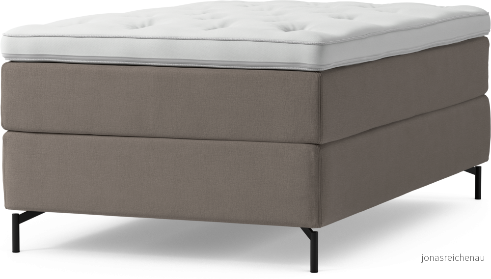 Delux Dream Kontinentalsäng, enkelsäng 120 cm med bäddmadrass och sängben px1Qh