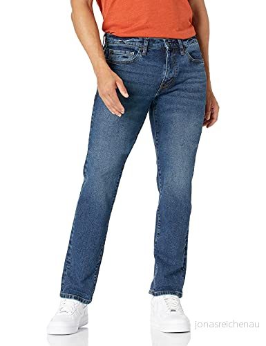 Amazon Essentials Men's Jeans smal passform, Vintage tvättad, 42W / 29L 193548941727