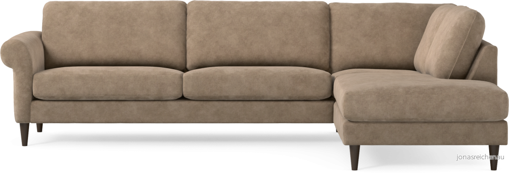 Bridge 3-sits soffa med divan höger qdJGO