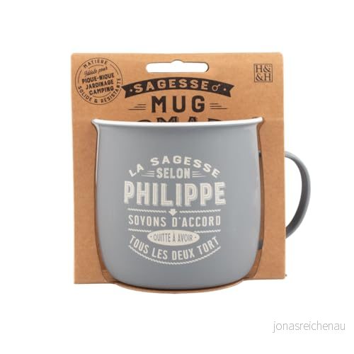 Mugg NOMADE personlig Philippe te och kaffemugg present till män kvinnor 5051276484396
