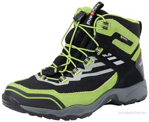Kayland Snake GTX Trekking skor unisex barn och tonåringar, Grå lime, 35 EU 8026473468170