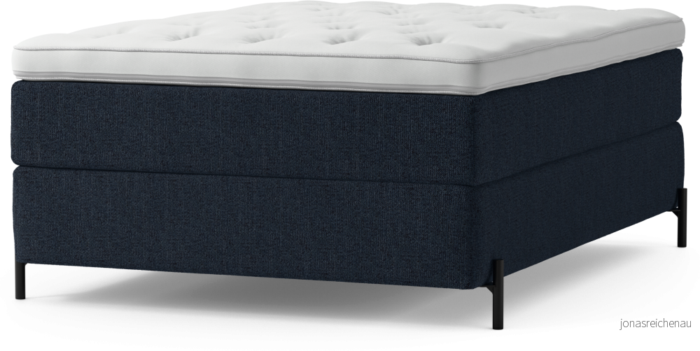 Delux Dream Kontinentalsäng, enkelsäng 140 cm med bäddmadrass och sängben Hzq63