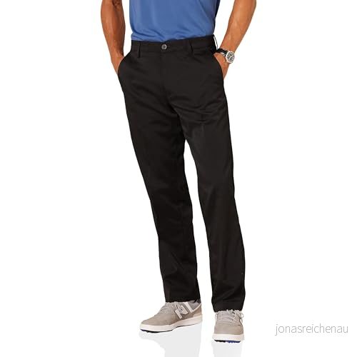 Amazon Essentials mäns Classic Fit Stretch golfbyxa (finns i stor och lång), svart, 31 W x 32 L 195111830032