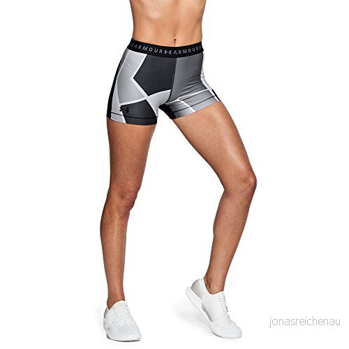 Under Armour Hg Engineery kort för kvinnor Black/Graphite/Black (003) XL 191169280393