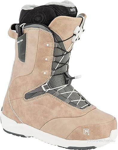 Nitro Damer Crown TLS lätt snowboardbåt med snabbsnörningssystem allround Freestyle Freeride softboot, terrakotta, MP 25,5 // EU 39 1/3 US WMN 8 7630221863158