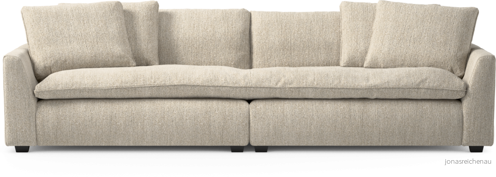 Bellora 4-sits soffa, hel dyna BWVrx