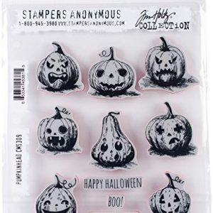 Stampers anonym pumphuvud cling gummistämpelset, syntetiskt material, flerfärgad, 9,7 x 18,6 0,8 cm 653341453815
