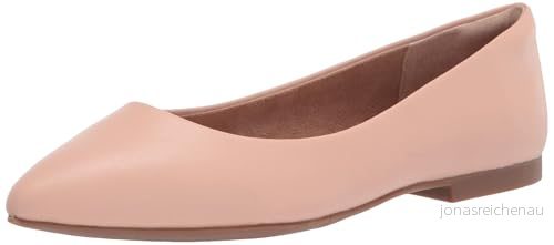 Amazon Essentials dam spetsig tå balett platt, Rouge, 10 US Wide 840809194858