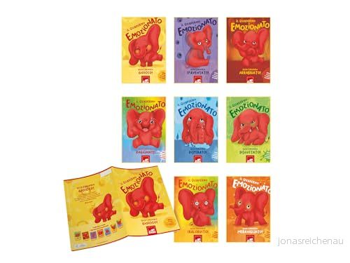 Tallkott, 10 pack med maxi anteckningsböcker, Quid+ känslomässiga A4 21 x 29,7 cm glänsande effekt (u.v.), stora bilder för elementär, 72 sidor, papper 100 gr, FSC® certifierat 8005235561427