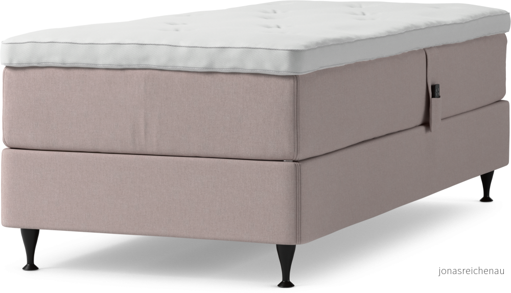 Delux Dream Ställbar säng, enkelsäng med bäddmadrass och sängben xq2dP
