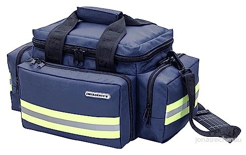 Queraltó QVM 00069/AZ nödryggsäck, bred, beständig, lätt, blå, 44 x 25 27 cm, Elite Bags 8436564540874
