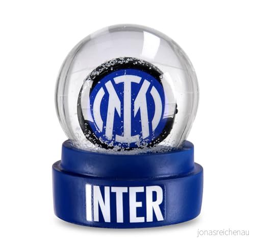 Inter snöboll med snö och Logo Boule de Neige snöeffekt globe perfekt present till fans 721967504874
