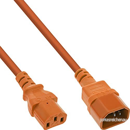 InLine 16507O, 0,75 m, C13 kontakt, C14 H05VV F, 250 V 4043718297313