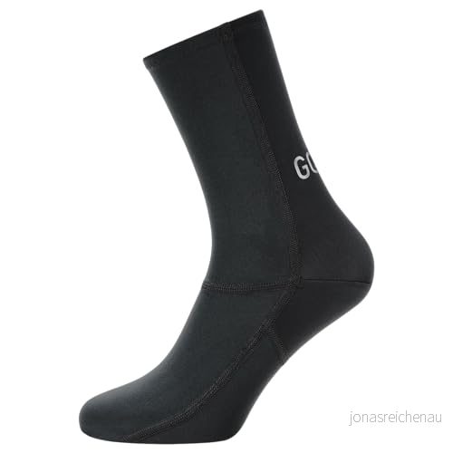 GORE WEAR Shield Unisex cykelstrumpor, Partial TEX INFINIUM, 43 44, Svart 4017912126847