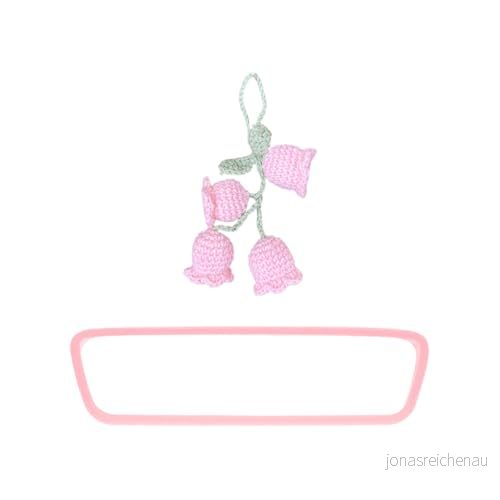 1 styck bilspegelskydd, st bilspegel upphängningstillbehör, kvinnors rosa biltillbehör, backspegelskyddsram, bilinteriörskyddstillbehör 735407156103