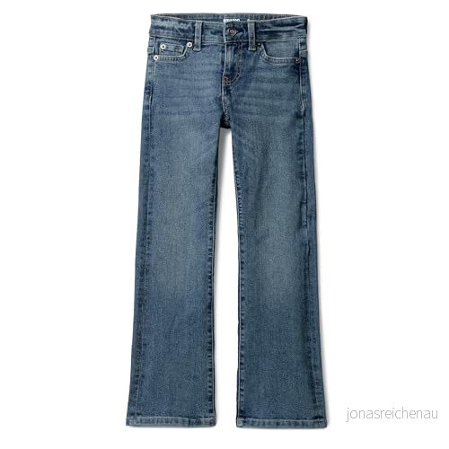 Amazon Essentials flickor Slim Boot-Cut Stretch Jeans, Tvättad Blå, 5 191770586044