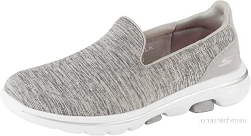 Skechers Go Walk 5 Honor träningsskor för kvinnor, Grå textil trim, 41 EU 193113887306
