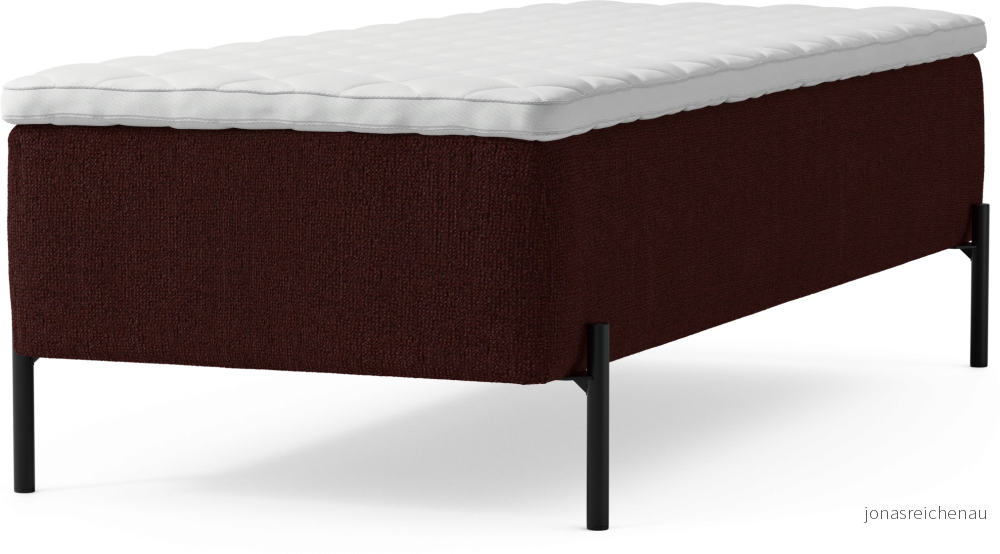 Delux Dream Ramsäng, enkelsäng med bäddmadrass och sängben wR6o2