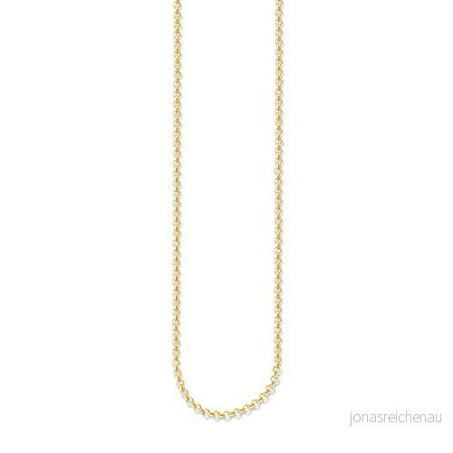 Thomas Sabo chaîne pois argent plaqué or KE1219 413 12 M 4051245076820