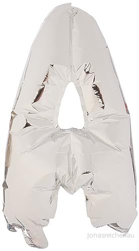 Procos 91250 folieballong bokstav A, helium, ballong, födelsedag, dekoration, gåva 5201184912508
